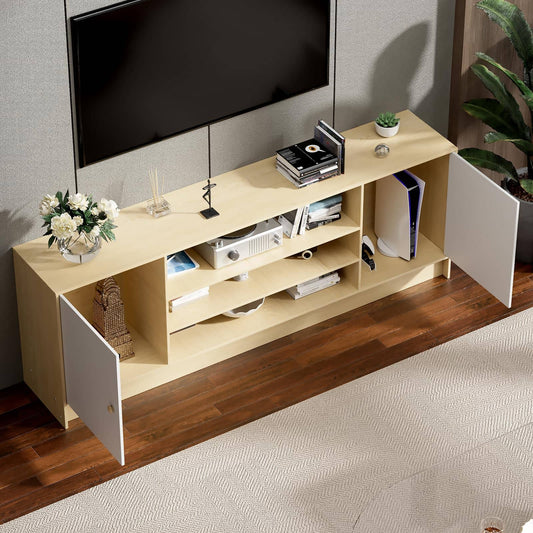 Luxury wooden TV table