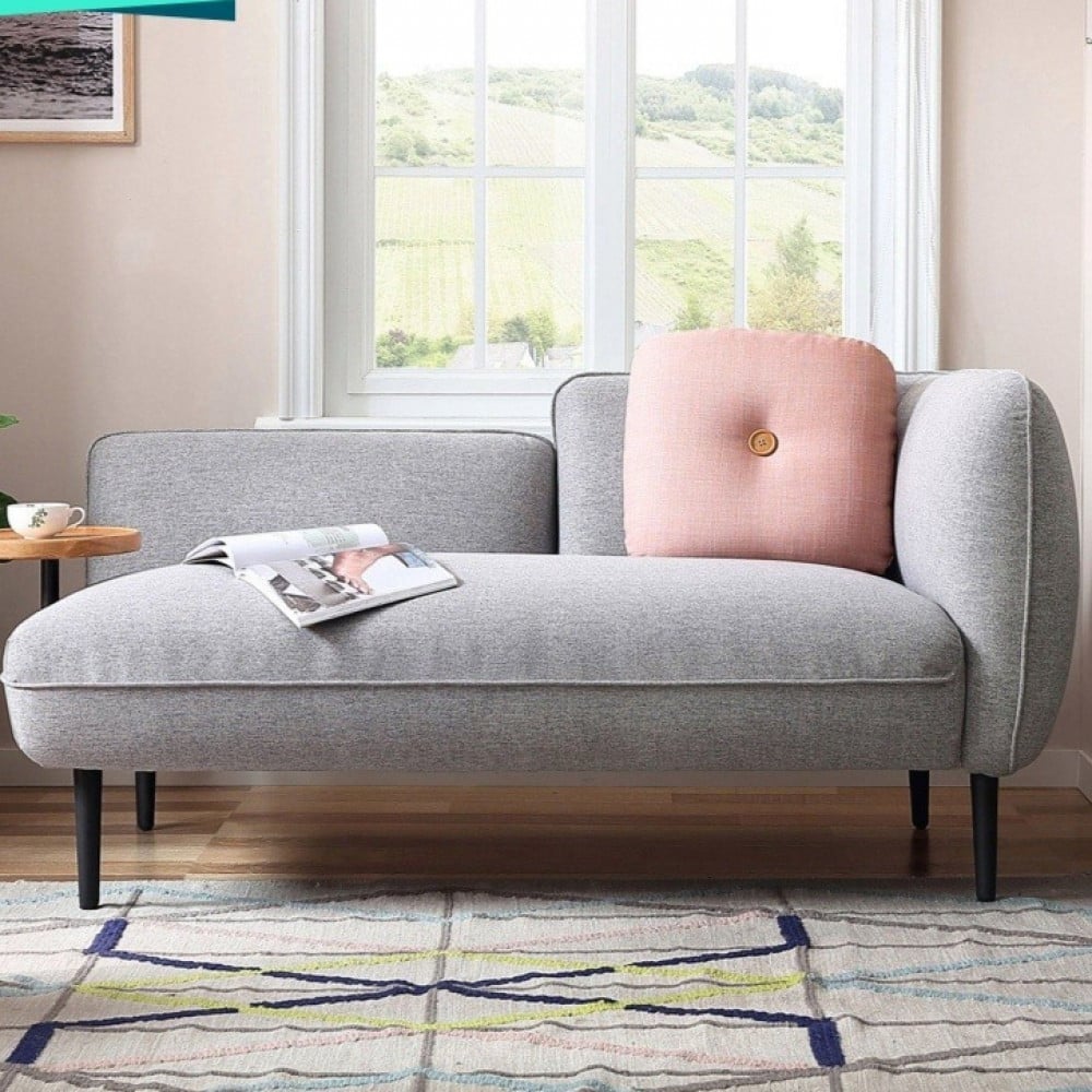 Modern sofa with table