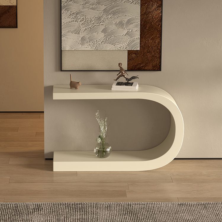 Console with a modern, streamlined design