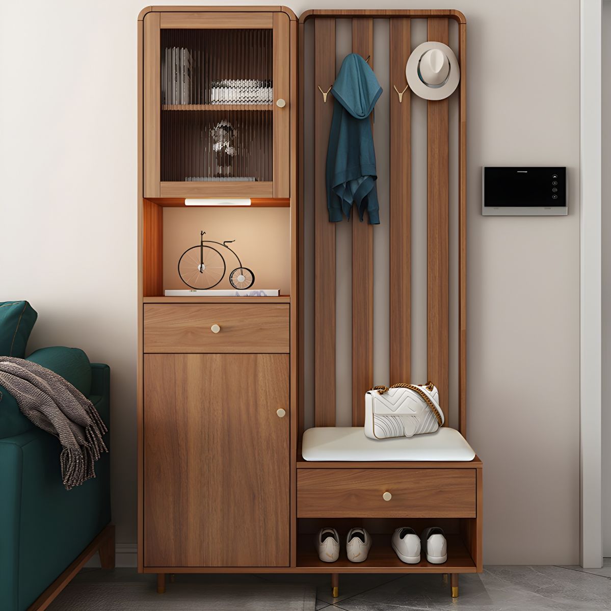 Modern multi-purpose wardrobe