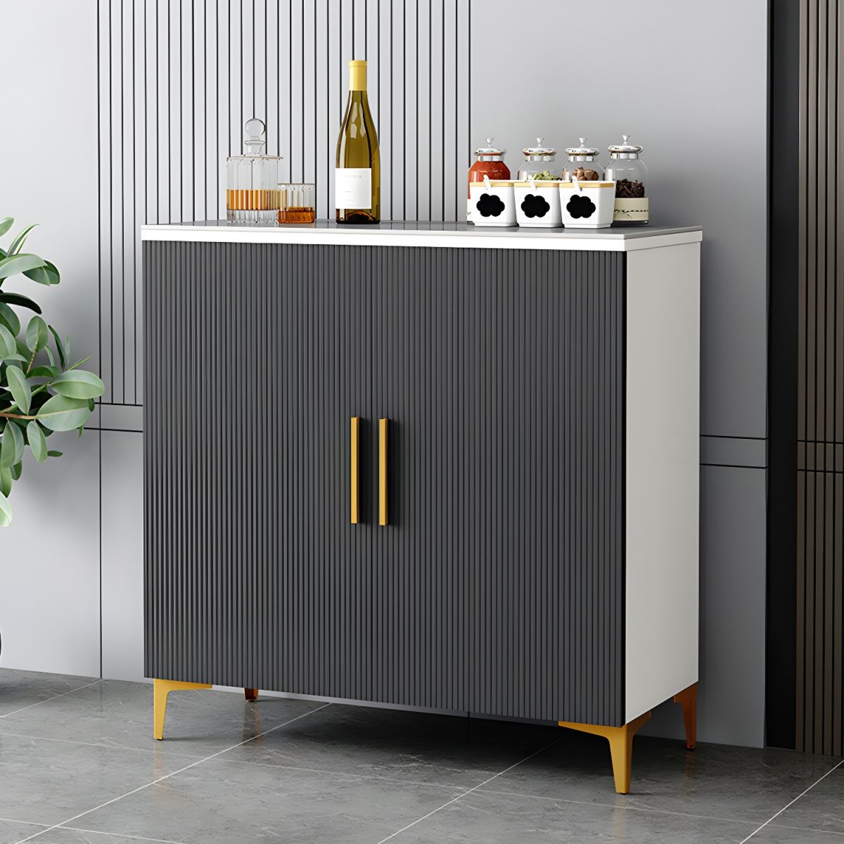 Modern, elegant wardrobe