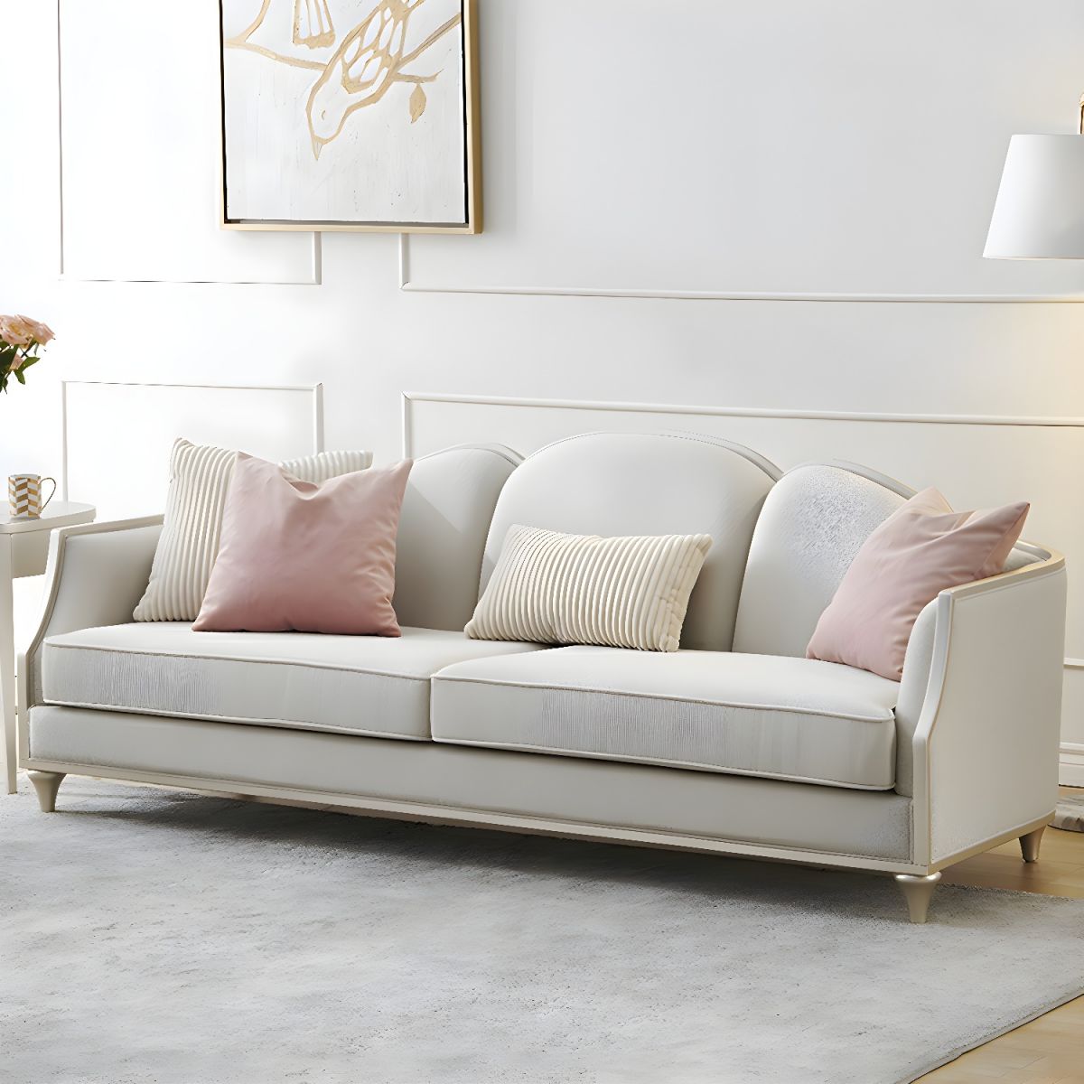 Classic sofa with luxurious design