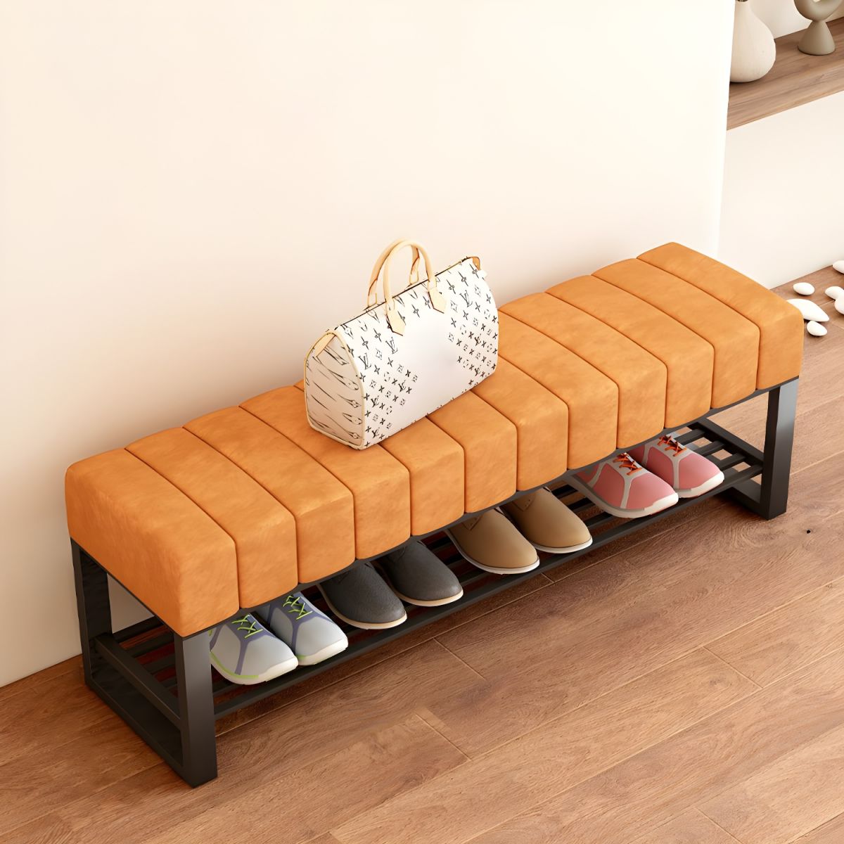 shoe cabinet with seat