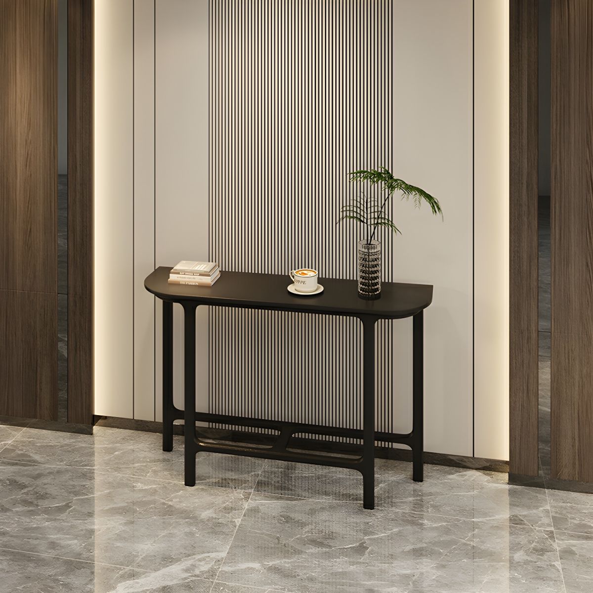 Elegant console with a classic design