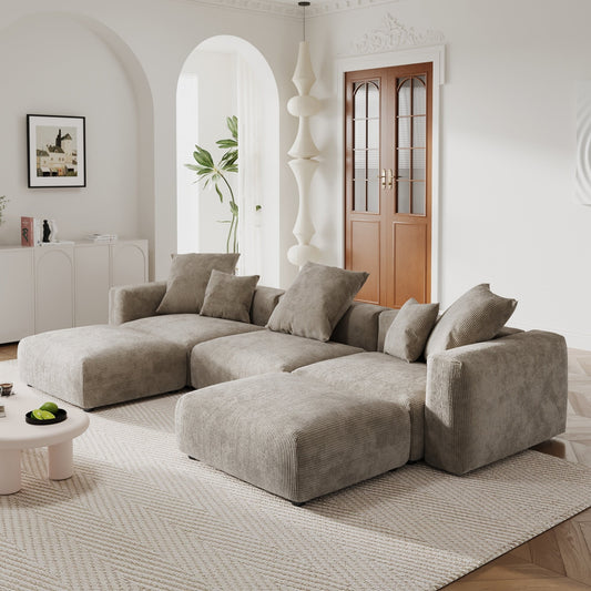 Elegant design corner sofa