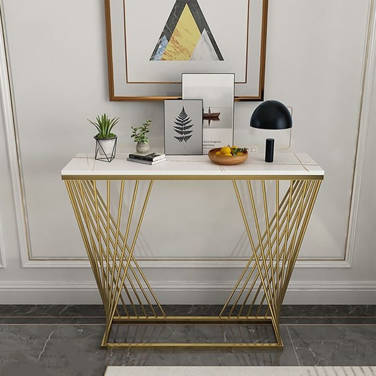 Console with a modern and elegant design
