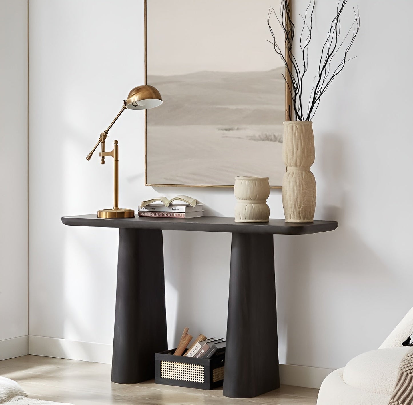 Beautifully designed entry console