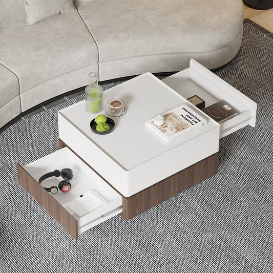 Luxury rotating coffee table