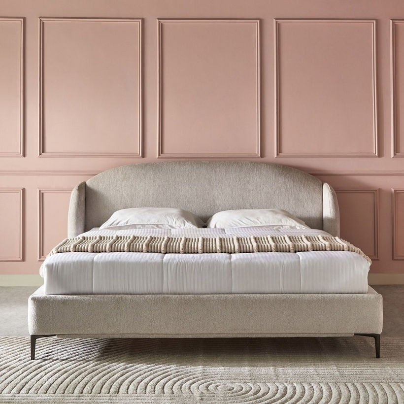 elegant queen bed