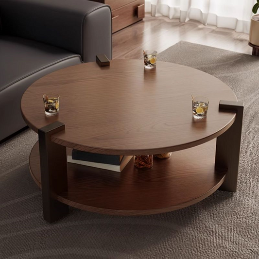 Elegant round coffee table