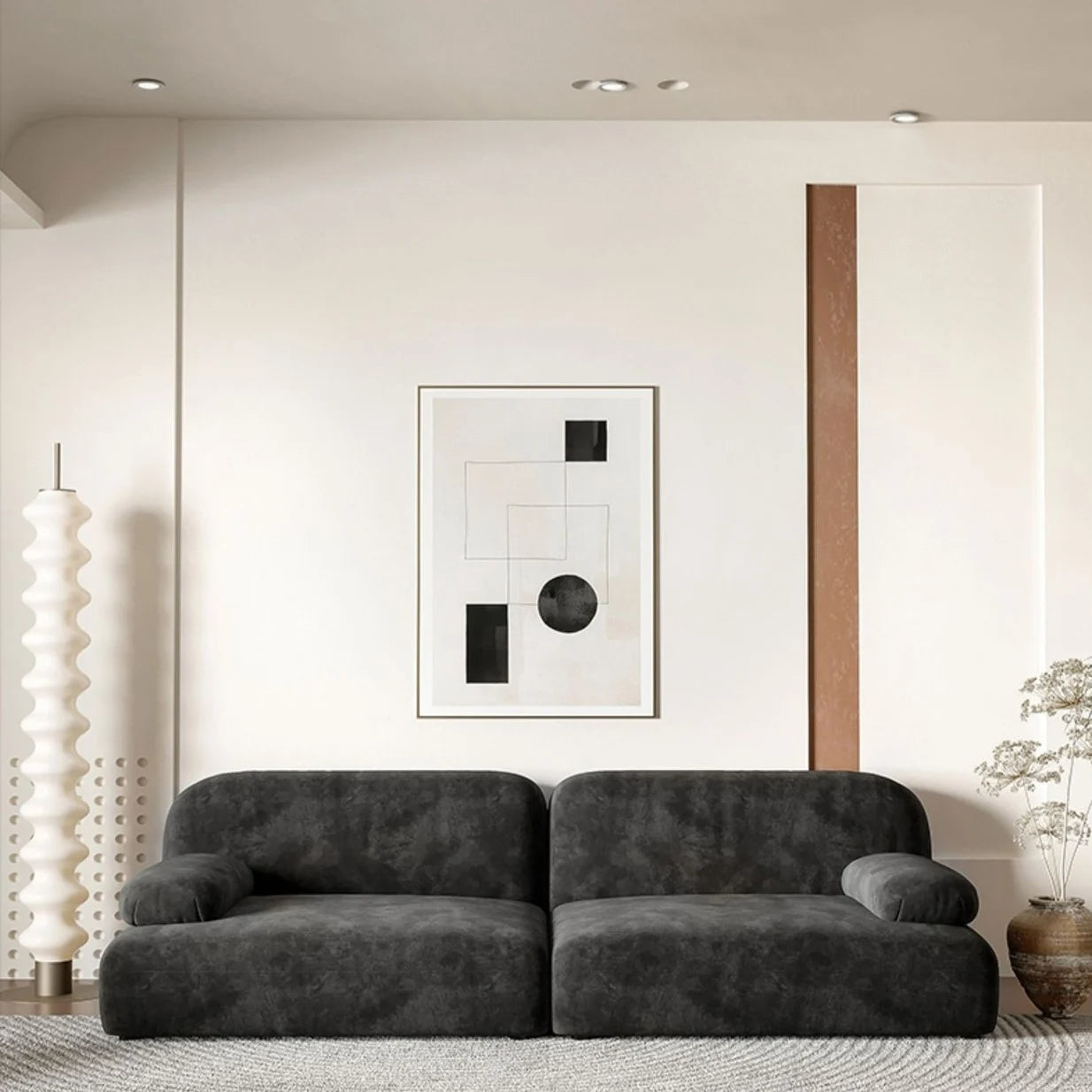 Modern Noir Sofa