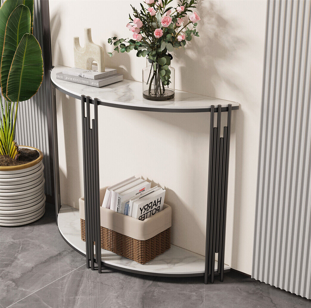 Half-moon console