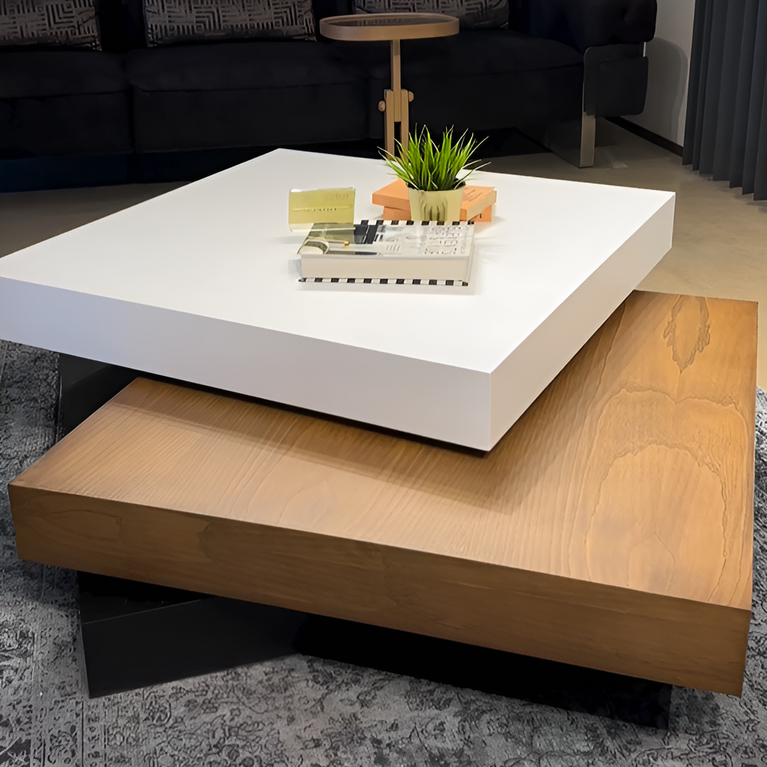 Streamlined coffee table