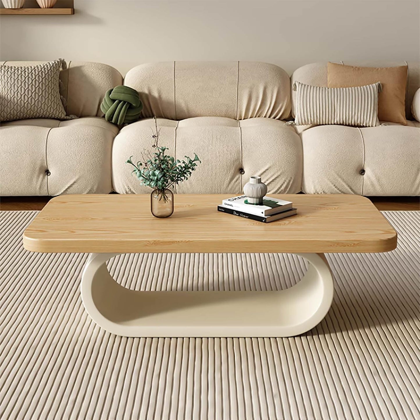 Stylish and modern coffee table