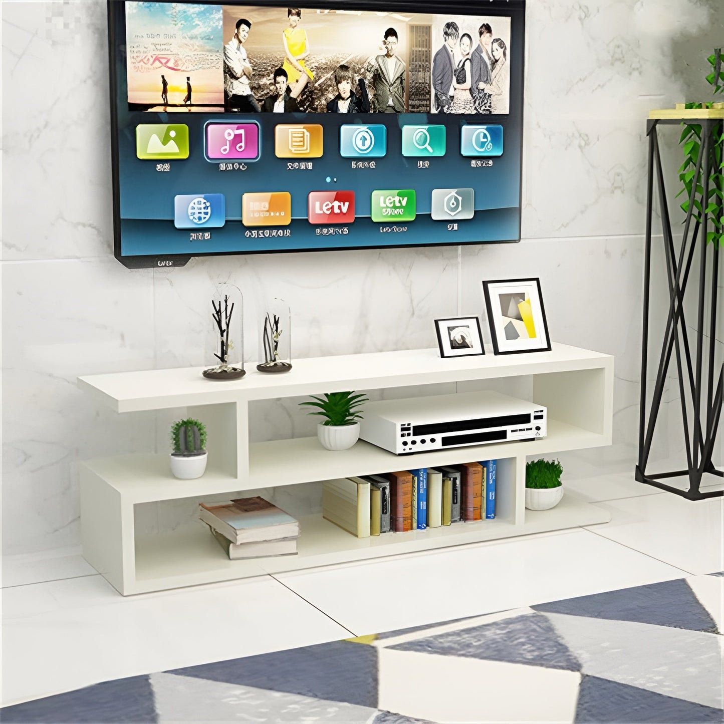 طاولة تلفاز بتصميم مودرن