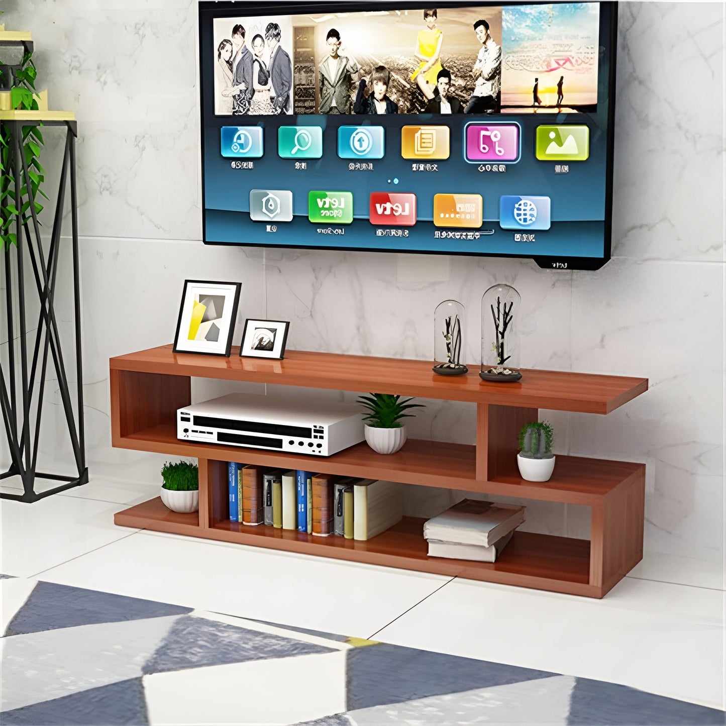 طاولة تلفاز بتصميم مودرن