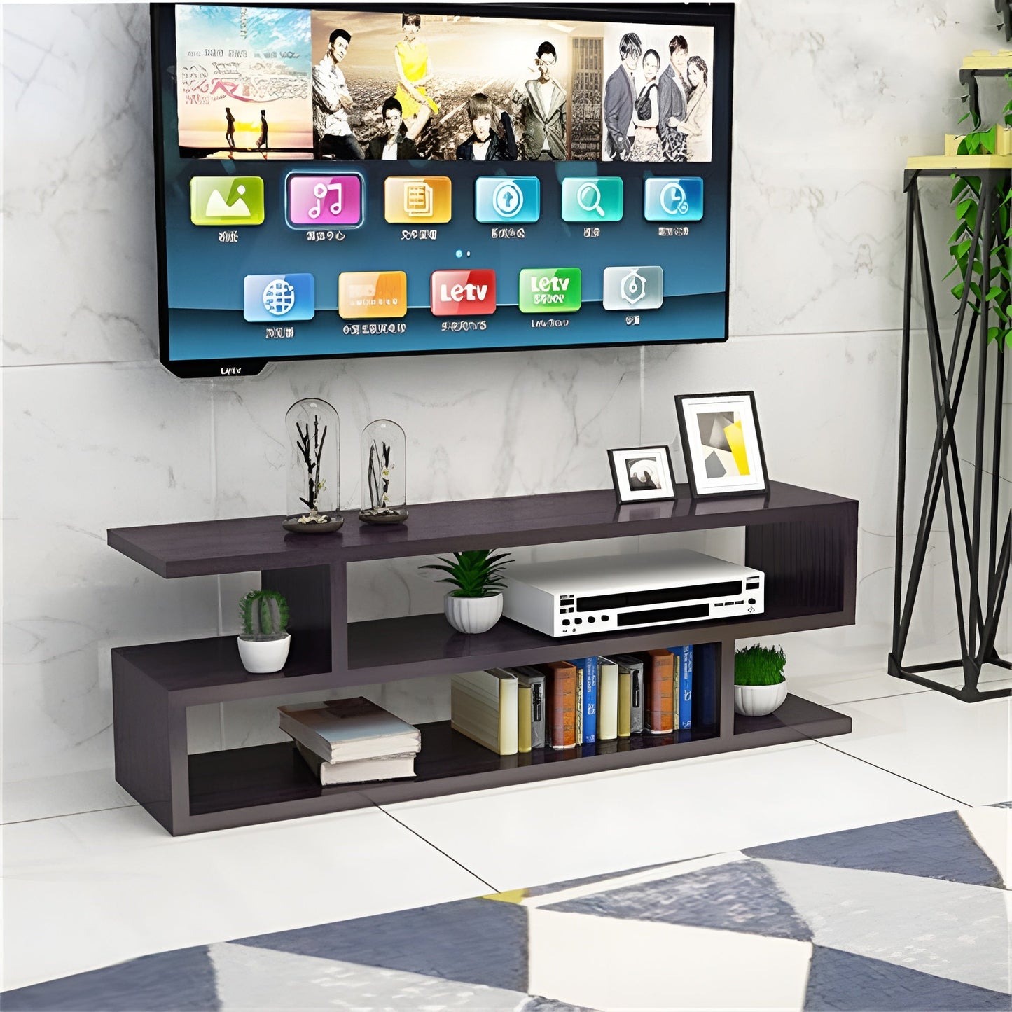 طاولة تلفاز بتصميم مودرن