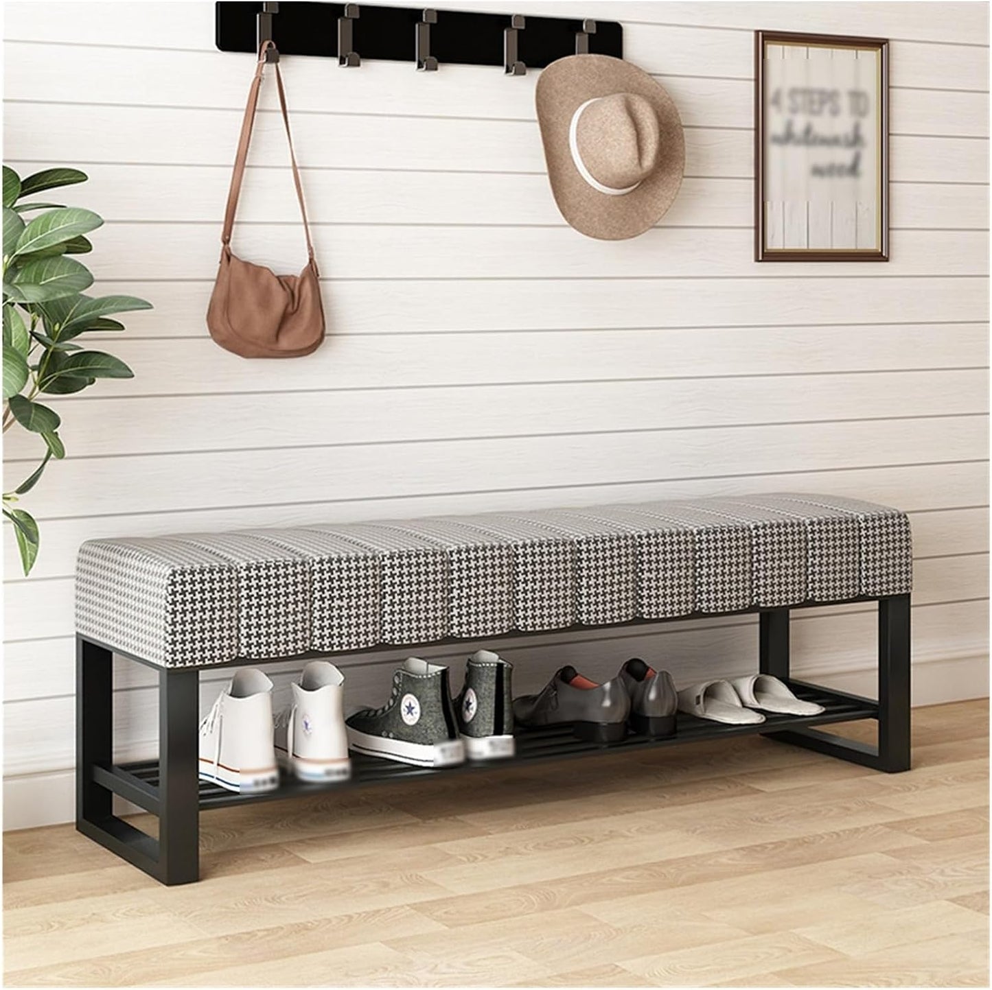 shoe cabinet with seat