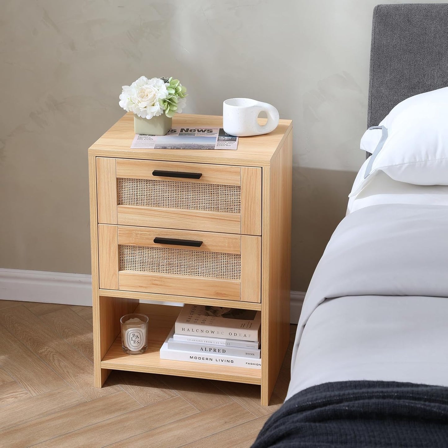 Country style nightstand