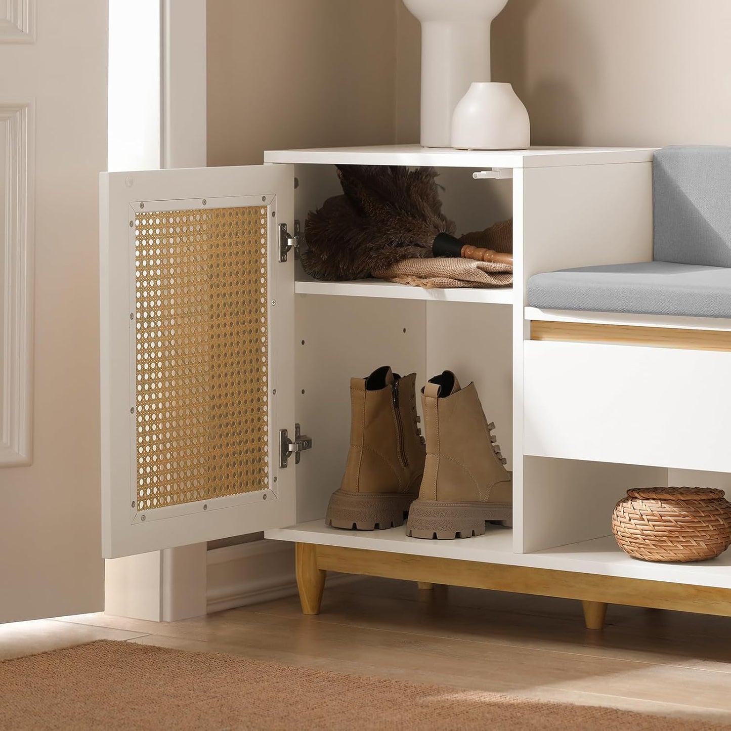 Stylishly designed wardrobe