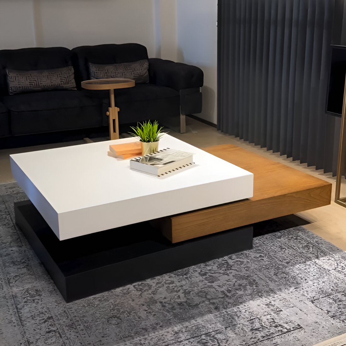 Streamlined coffee table