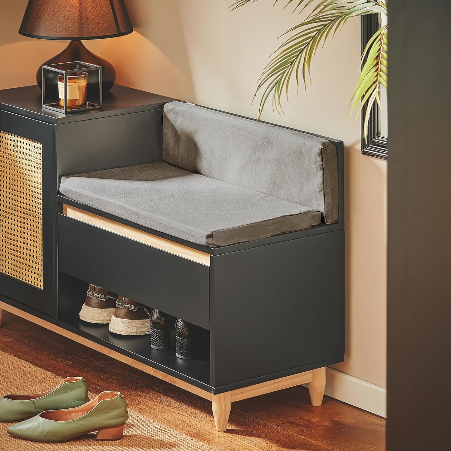 Stylishly designed wardrobe