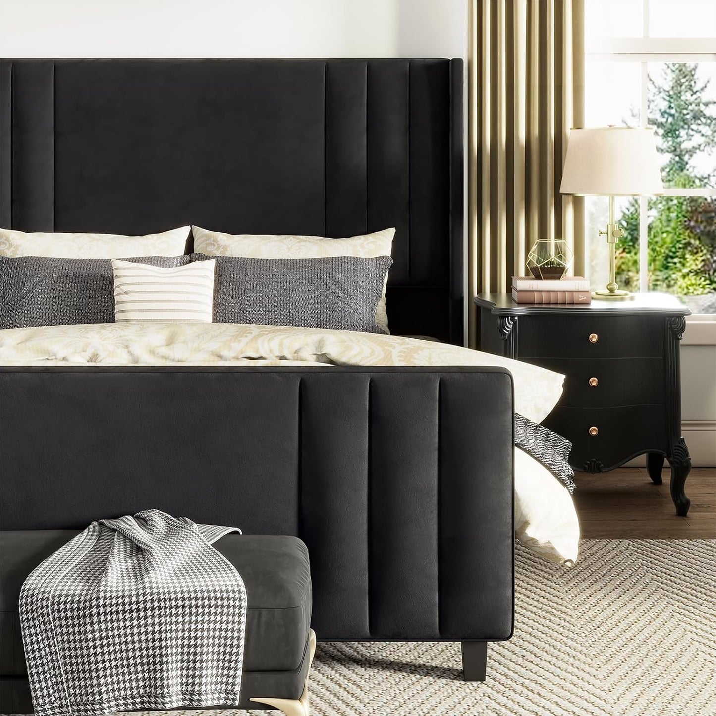 King size bed