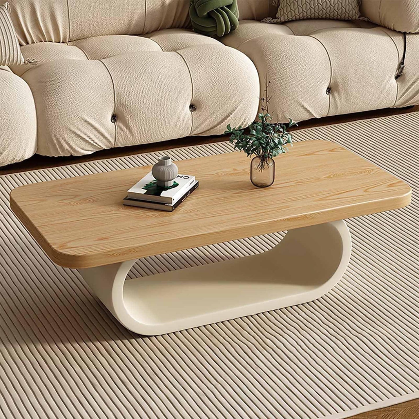 Stylish and modern coffee table