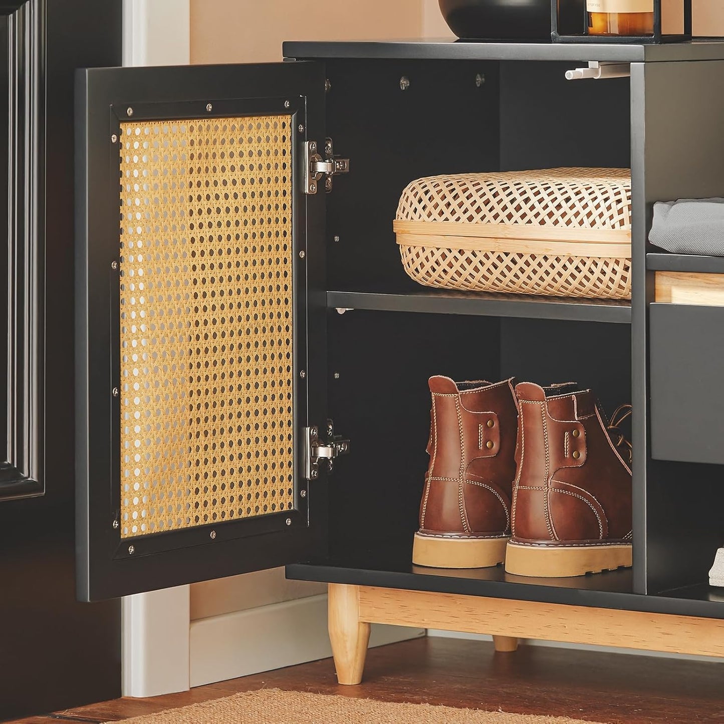 Stylishly designed wardrobe
