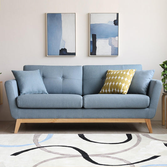 Attractive colored sofa