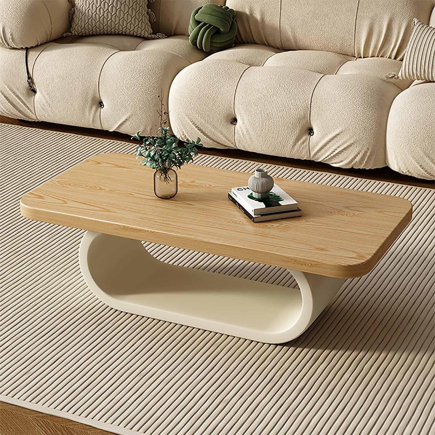 Stylish and modern coffee table