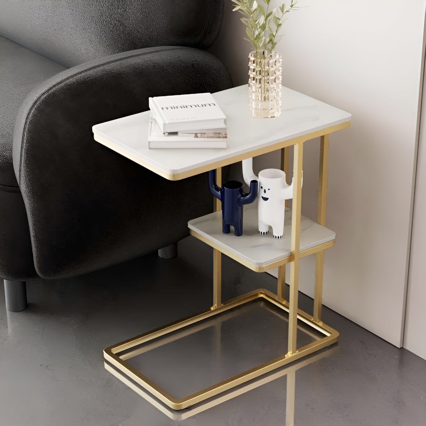 Side table with a distinctive design
