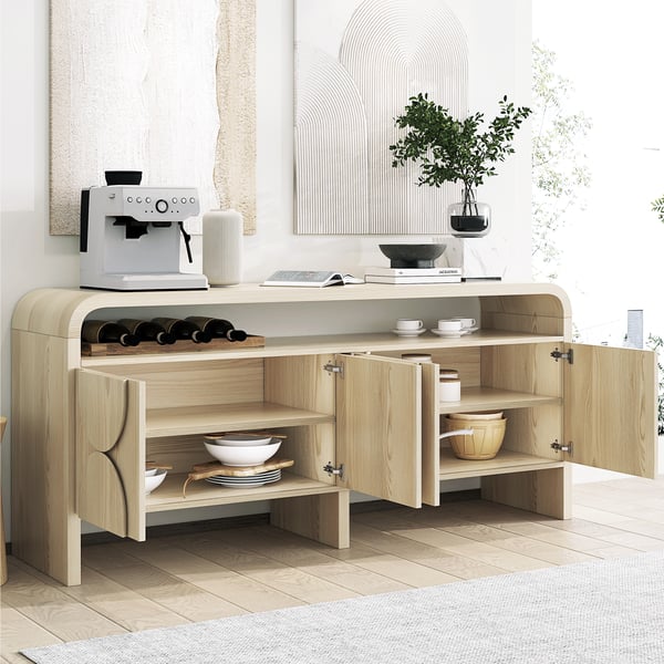 Home buffet with elegant design