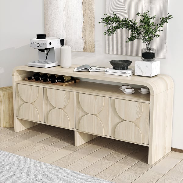 Home buffet with elegant design