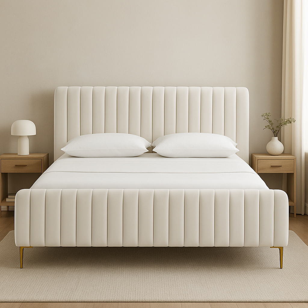 Elegantly designed bed