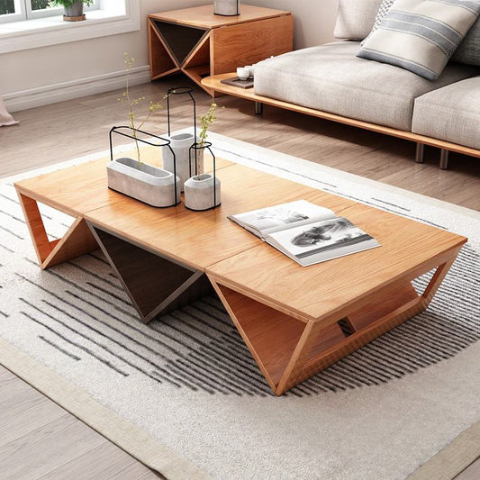 Coffee table with a decorative design