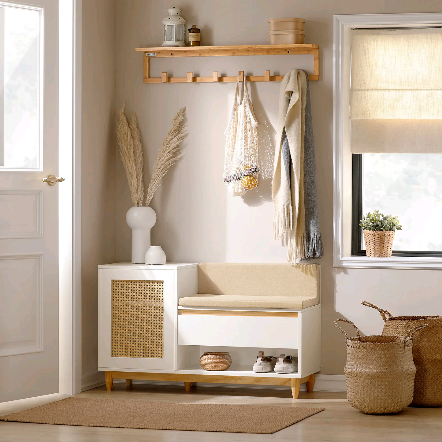 Stylishly designed wardrobe
