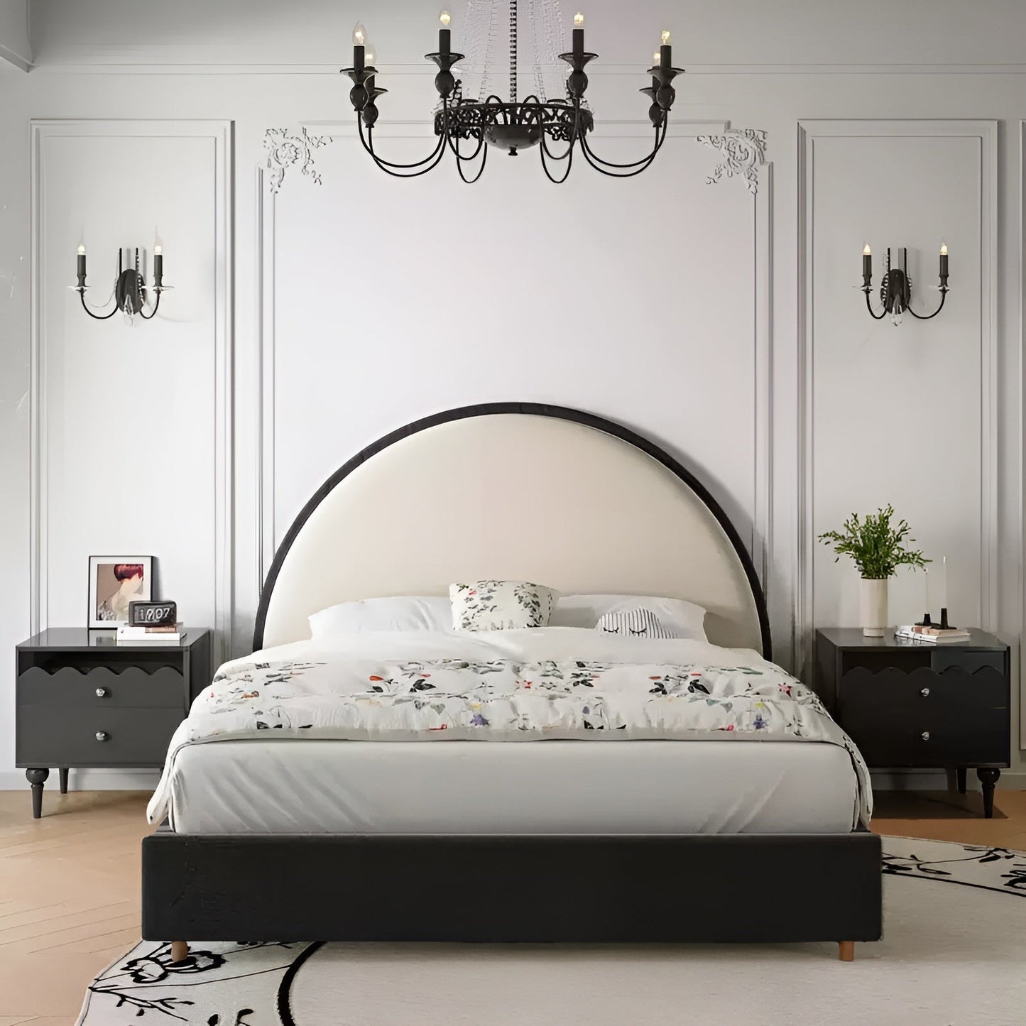 semicircular bed