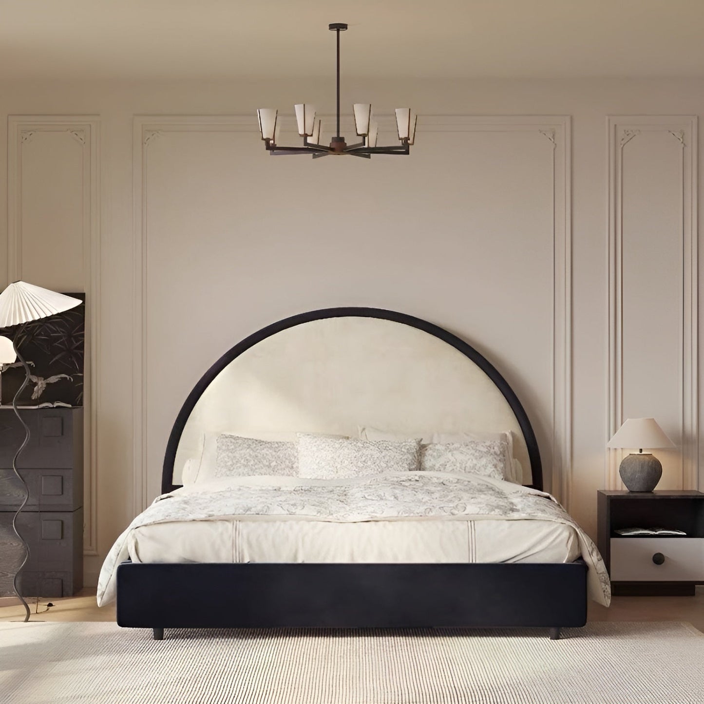 semicircular bed