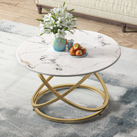 Coffee table with a stunning geometric design