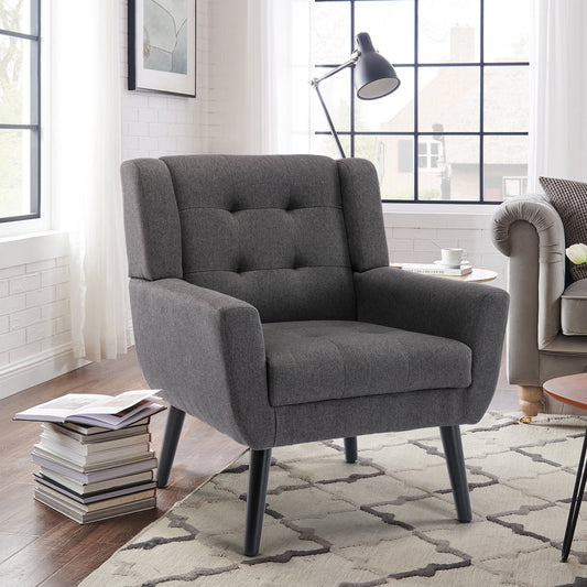 High-end velvet chair