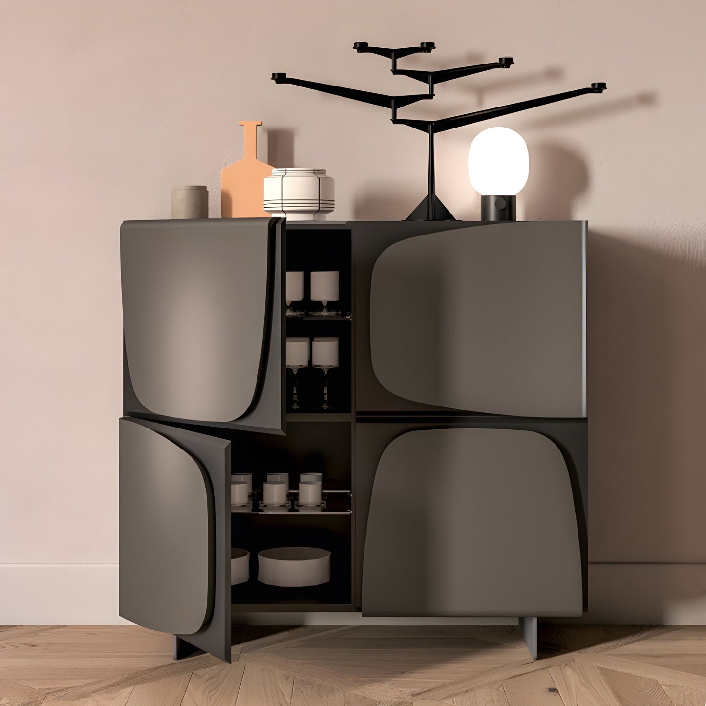 بوفية بتصميم عصري