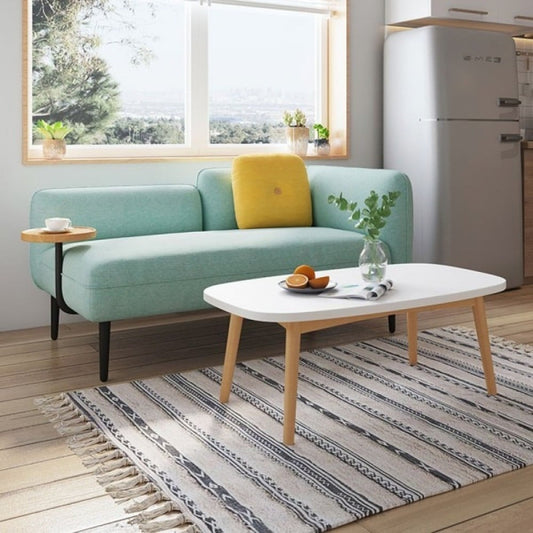 Modern sofa with table