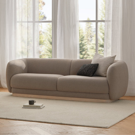 Modern sofa with contemporary design