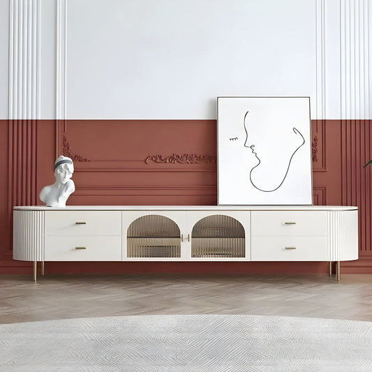 طاولة تلفاز بتصميم مميز