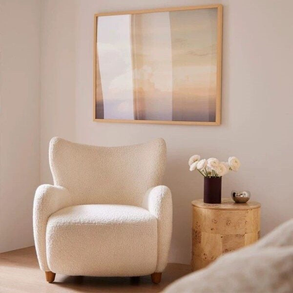chair with a modern touch
