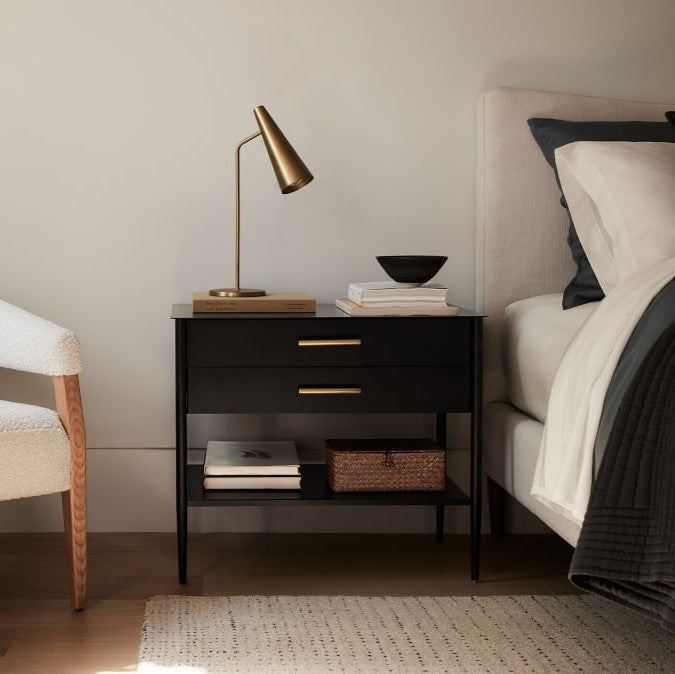 A stylish bedroom