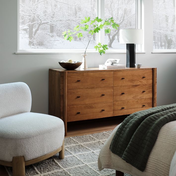 A chair with a unique, modern touch