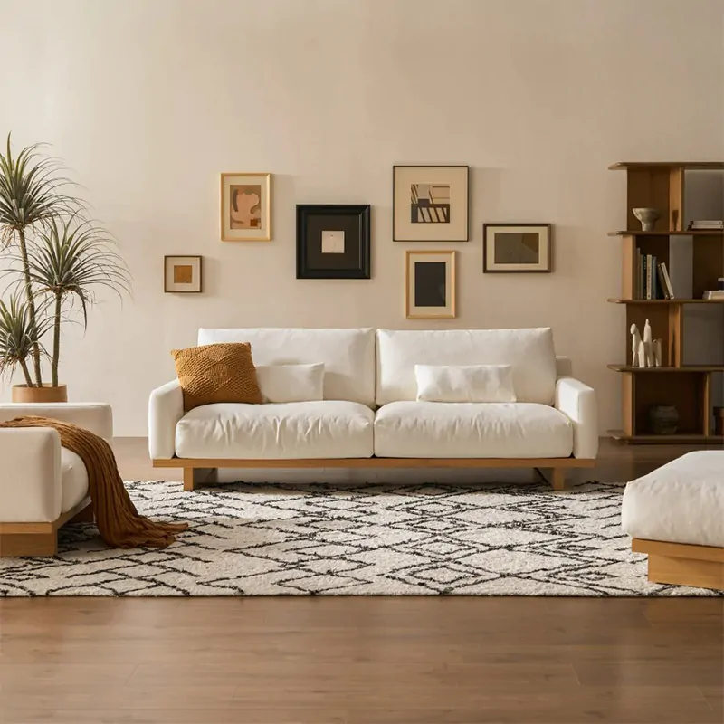 Luxury sofa with comfortable design