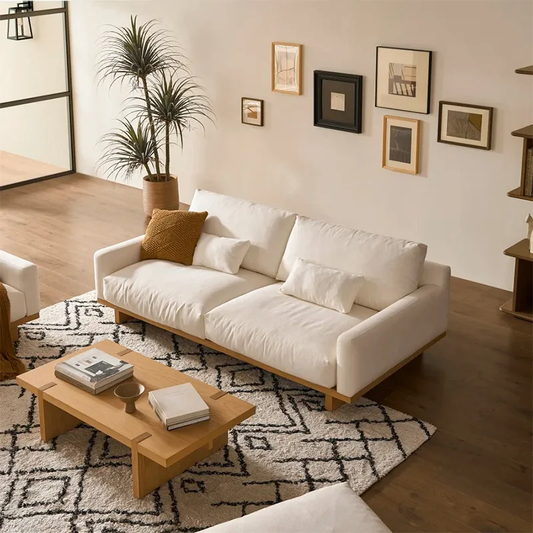 Luxury sofa with comfortable design